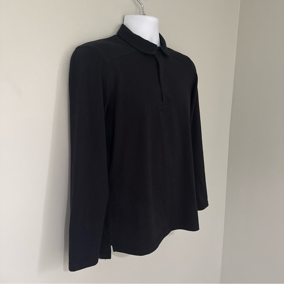 Arc'teryx Mens Black Long Sleeve Polo - XS - Picture 2 of 6